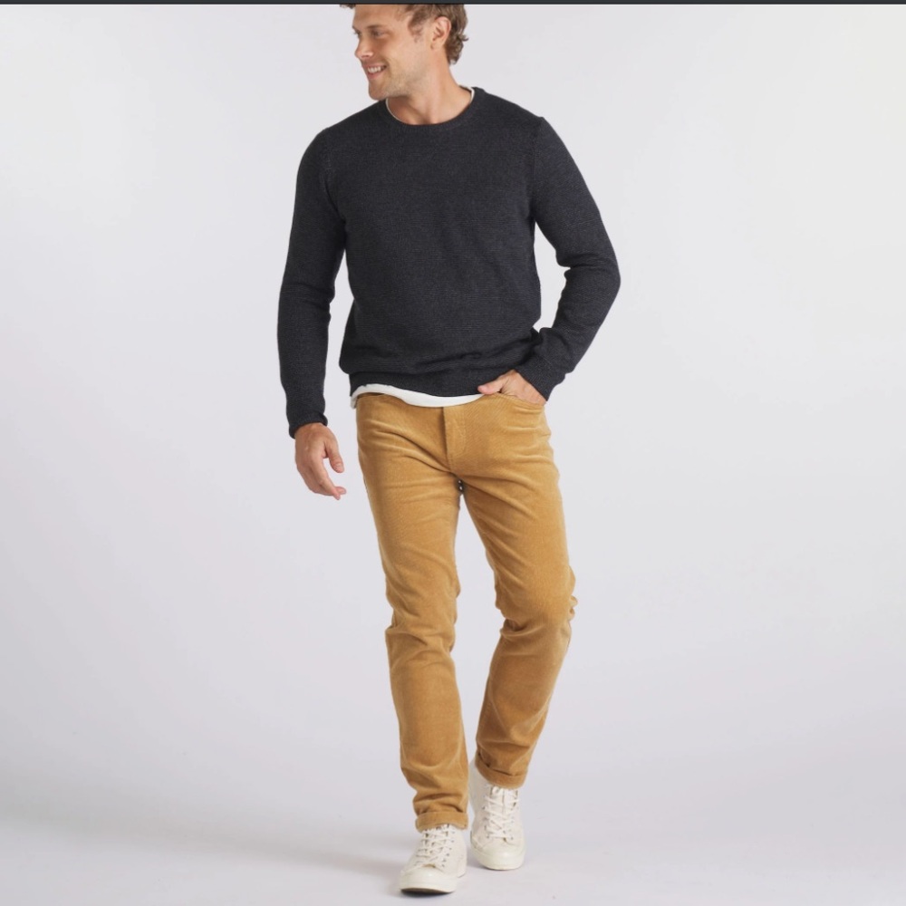 NWT Grayer’s Burlington 5 Pocket Stretch Corduroy - Saddle Size 36W/32